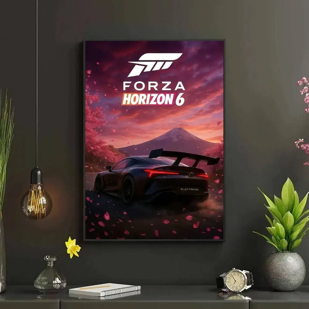 Game F-Forza H-Horizon-6 Speed Storm Japan Poster Self-adhesive