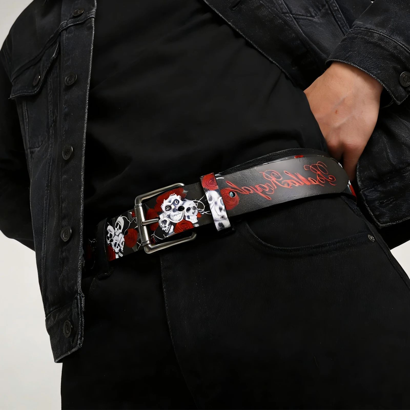 cinto-personalizado-com-estampa-de-caveira-e-rosa-estilo-graffiti-y2k-para-mulheres-com-fivela-de-luxo-para-usar-com-jeans