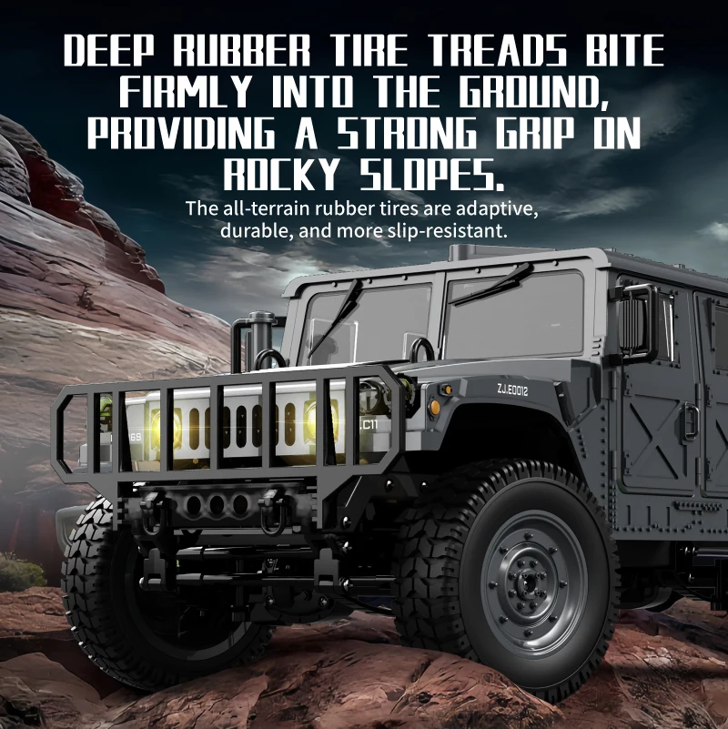 JJRC C8835 RC سيارة محاكاة 4x4 جميع التضاريس 2.4G سيارة التحكم عن بعد على الطرق الوعرة تسلق شاحنة كهربائية مع مصباح ليد لعبة تعمل بالريموت هدية