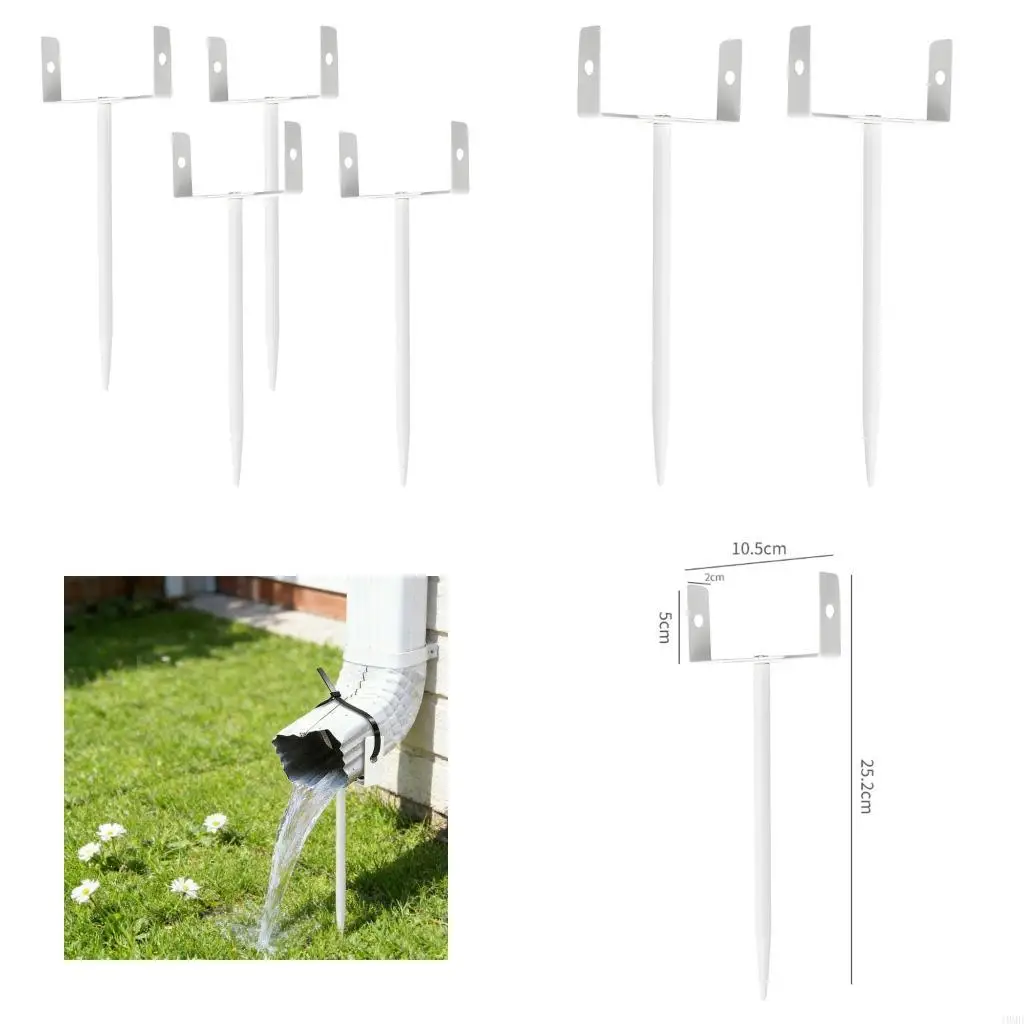 

Комплект из 2 круглых скобок для защитных труб из травы. План проверки погодных условий предотвращает истирание JOMD