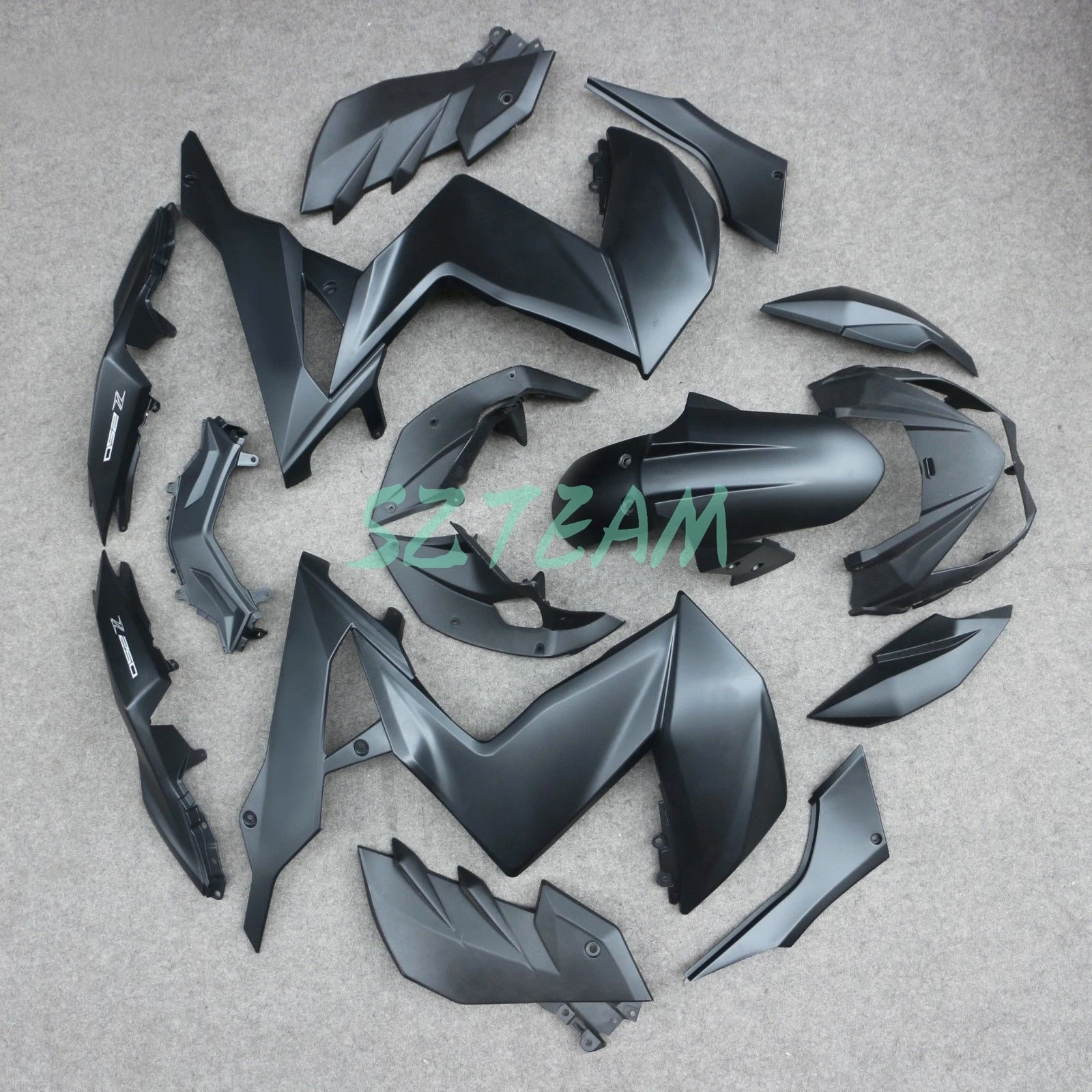 Z250 Z300 2013-2016 Full Fairing Kit for Kawasaki Z 250 300 13-16 Motorcycle Fairings Good Quality Injection Bodywork Set Pro