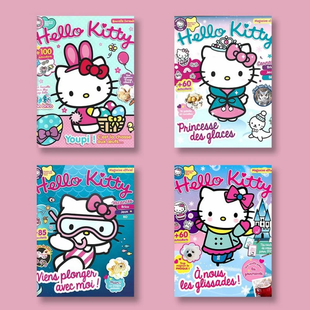 

10 шт./компл. постеры Sanrio Hello Kitty с девичьим сердцем, мультфильм Kt Cat, бумага Piant, декор для гостиной, спальни, настенное искусство, украшение для дома