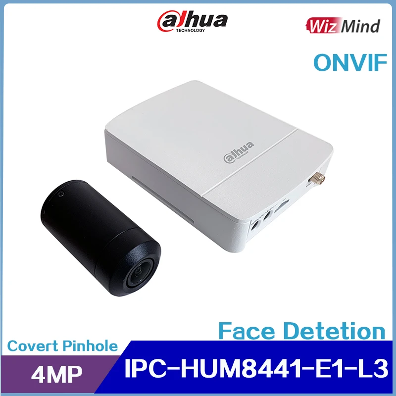 Dahua Camera-KIT IPC-HUM8441-E1 4MP bank Covert Pin hole camera Network DH-IPC-HUM8441-E1L1 IPC-HUM8441-E1-L3 Upgraded version