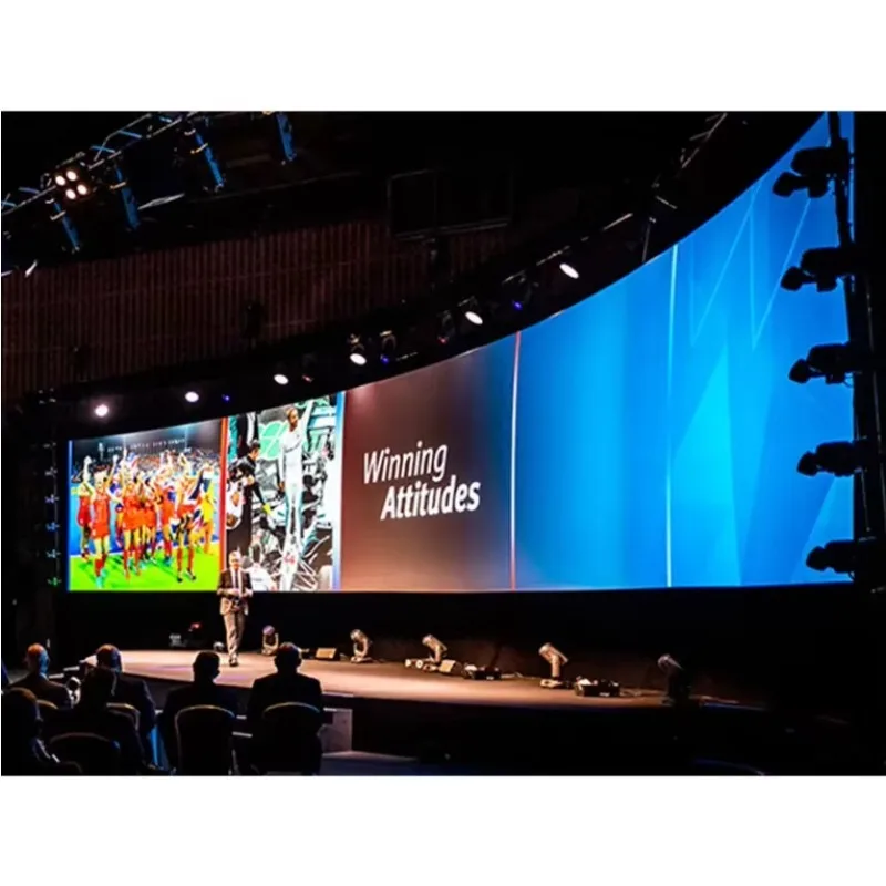 

[Hot Sale] Wholesale Factory Price Flexible LED Stage Screen P2 Waterproof Flexible LED Advertising Screen Ultra-thin Flexible L