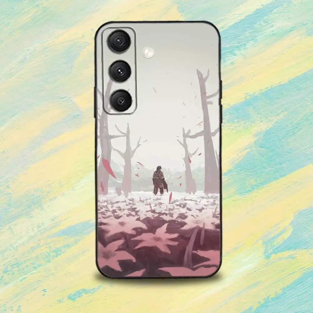 M-MGS メタルギアソリッド-es 電話ケース サムスン S25、S24、S10、S22、S21、S20、S23、ウルトラ、プラス、ライト、FE、ソフトシリコンブラックカバー用