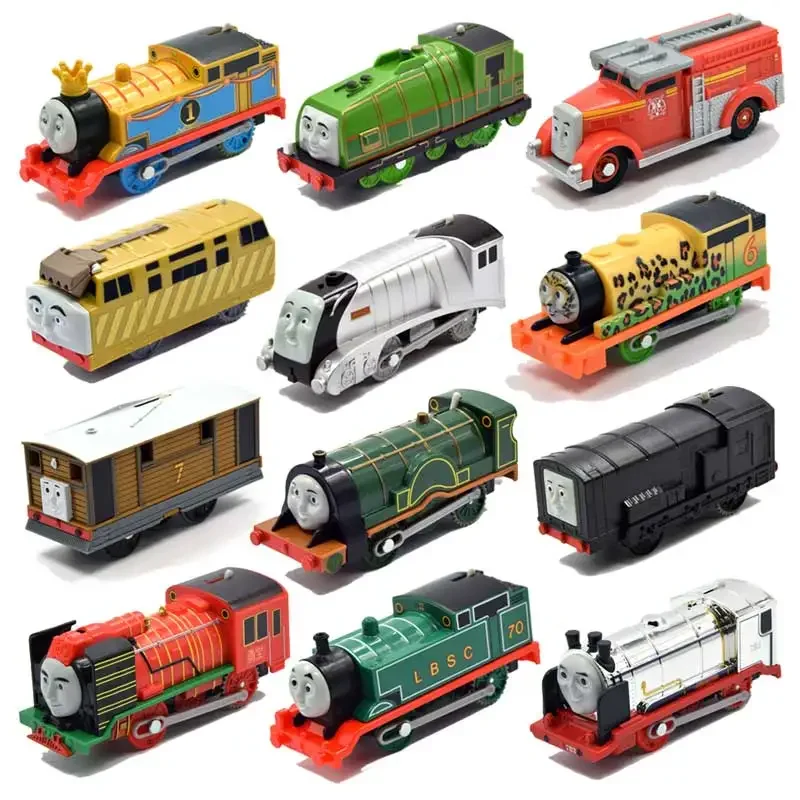 Original Thomas and friends electrice Master Series Rosie Thomas Emily Toby Spencer Train Locomotive Toy Children Christmas gift