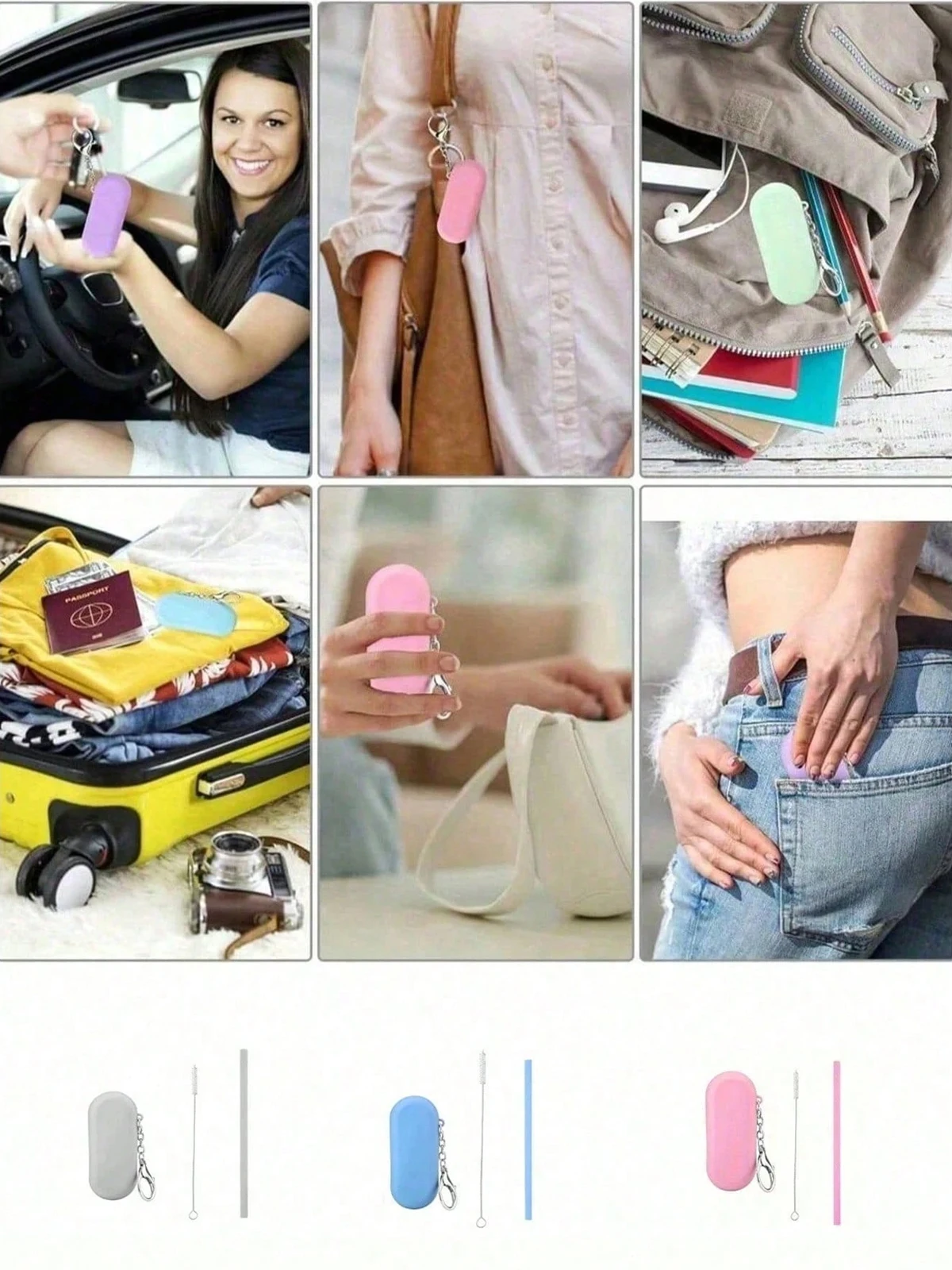 หลอดดูดน้ำซิลิโคนเกรดอาหารแบบใ - Reusable Straw บทวิจารณ์และราคา