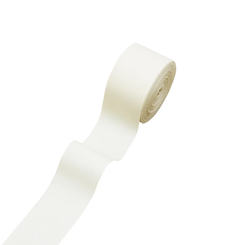 (10 Yards/roll) Beige Cotton Ribbon Diy Gift Box Packaging Clothing Decoration