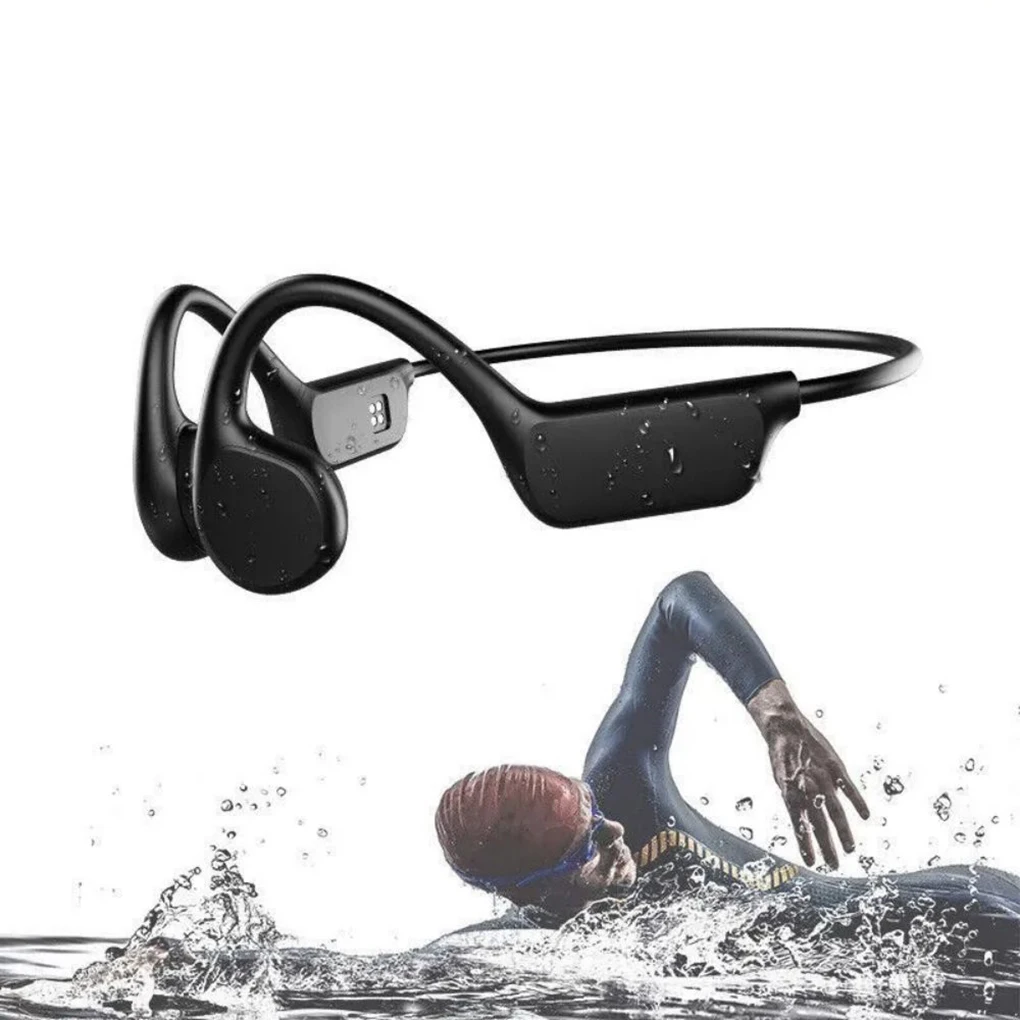 Stay Connected With Bone Conduction Bluetooths Bluetoothss 3 Chip 32GB MP3 Player Bluetoothss S 5.3 black