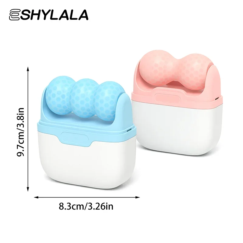 Rolo de gelo 2 em 1 para alívio da dor nas olhos, rolo de massagem facial frio, cuidados com a pele, alívio da dor, ferramenta de cuidados com maquiagem