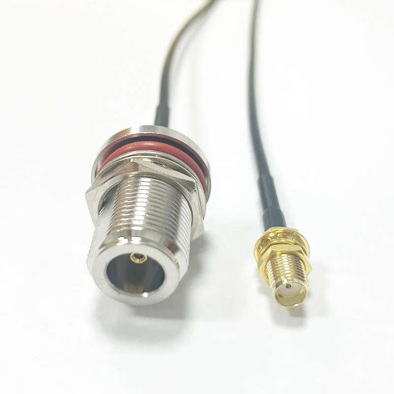 RG316 SMA Female to N Female Bulkhead RF Coaxial Connector Cable SMA to N Type Adapter