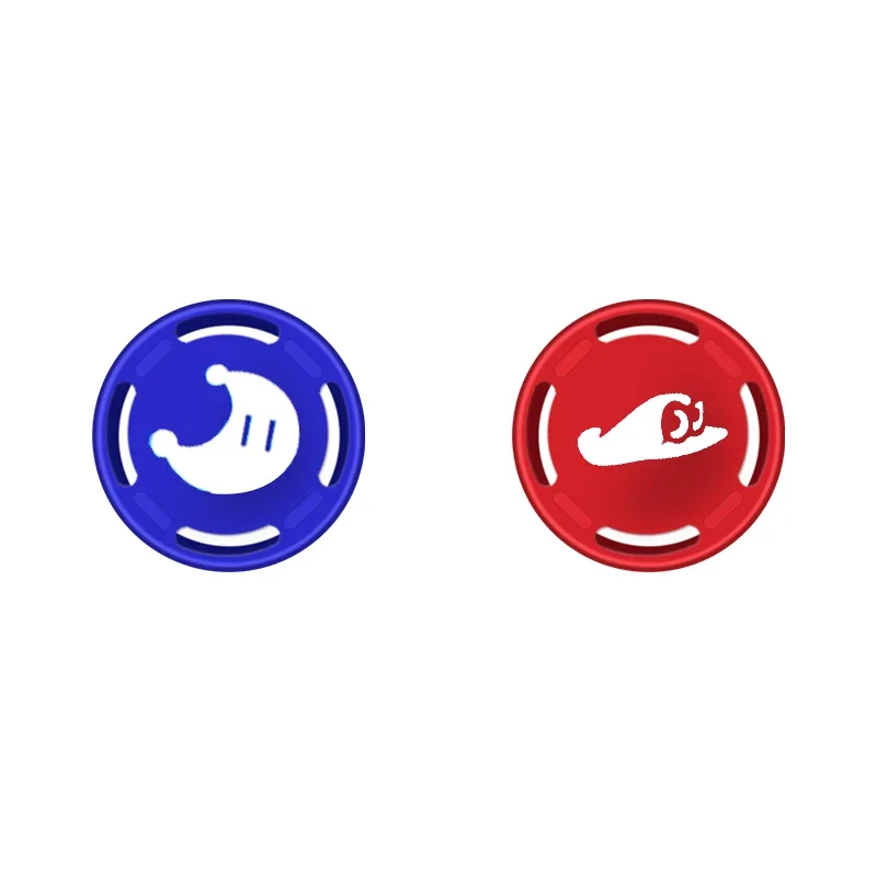 DATA FROG-Polegar Analógico Stick Grip Cap Skin para Nintendo Switch, OLED JoyCad, Controlador Sticks para RG35XX Handheld, 2 pcs