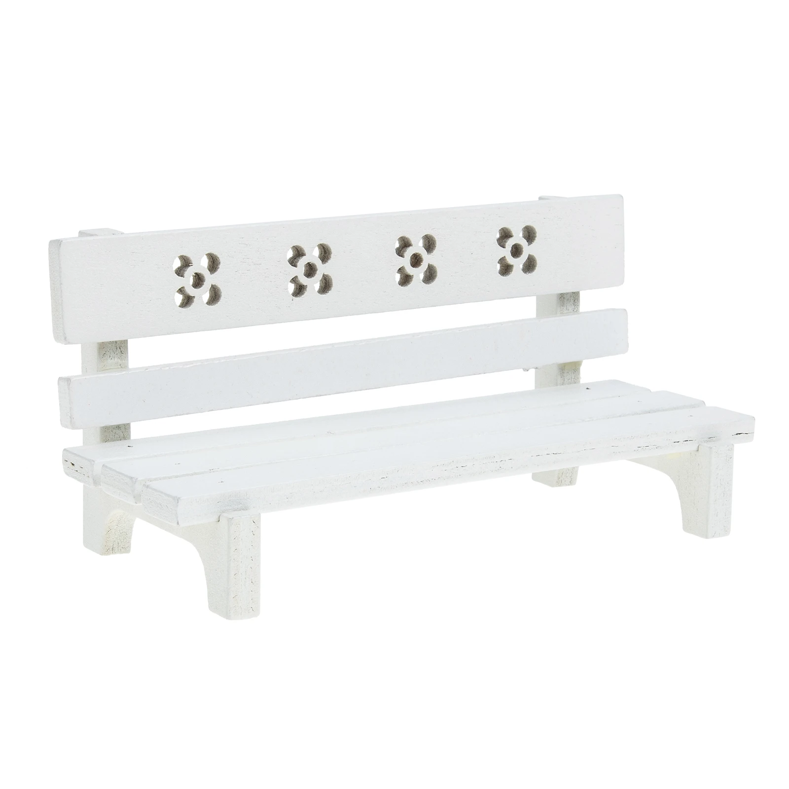 

Fairy Garden Accessories Wooden Park Bench Ornaments Stool Mini Furniture Decoration