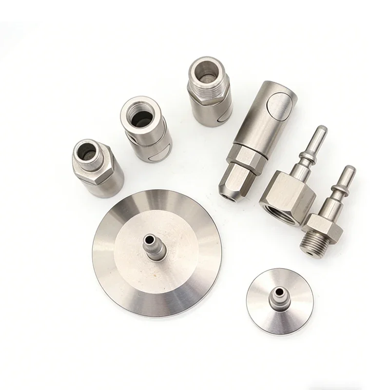Stainless Steel Push-In Quick Couplings (Male/Female) Compatible with STAUBLI RBE03.2100