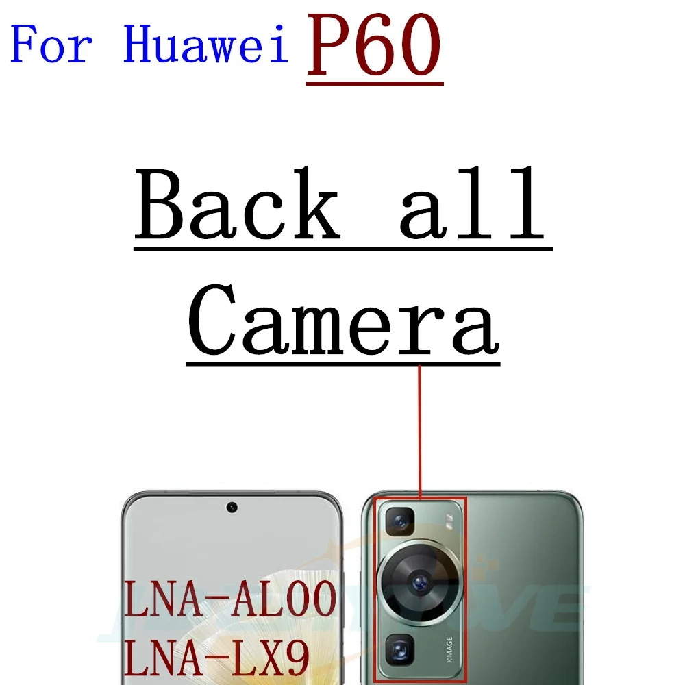 Original Back Camera For Huawei P60 Pro P60 Art Rear Camera Module Backside View Replacement Repair Spare Parts