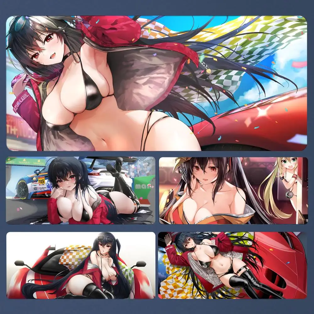 

Hot Taihou Azur Lane Mousepad Large Gaming Mouse Pad LockEdge Thickened Computer Keyboard Table Desk Mat