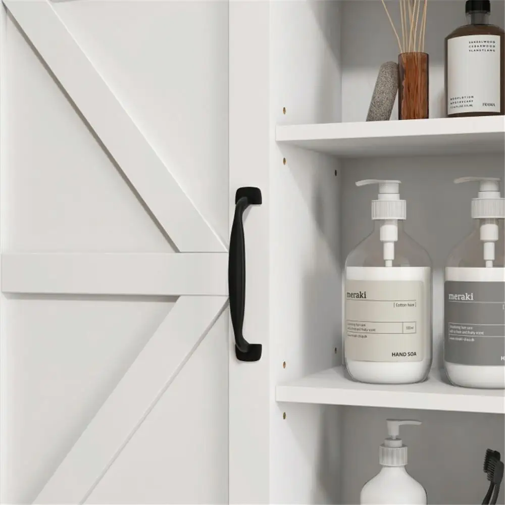 Stylish Bathroom Wall Cabinet - Space-Saving Storage Solution (Fast Shipping)