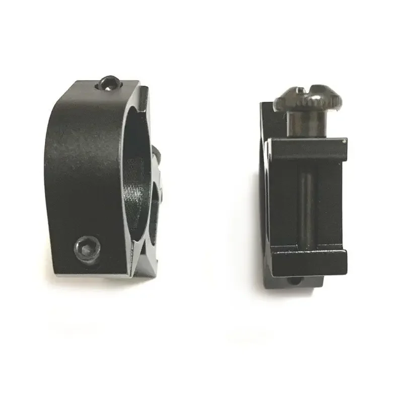 2 unids/pack 30mm anillo de montaje para mira telescópica táctica 20mm carril de cola de milano perfil alto para mira telescópica caza montaje linterna pista