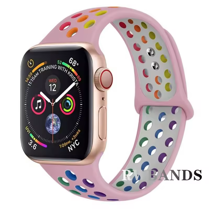 Sport Strap for Apple Watch Band 46mm 44mm 40mm 42-38-41mm 45mm Breathable Bracelet iWatch Series 10 9 8 7 6 SE 5 3 Ultra 2 49mm - Image 25