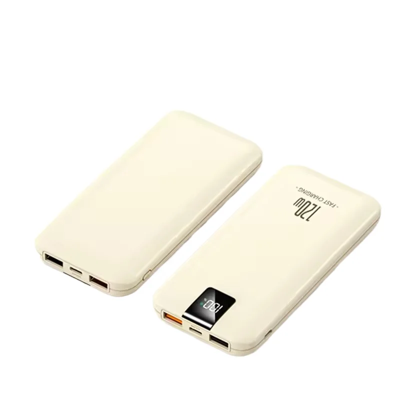 10000mAh For iphone Huawei Xiaomi 120W Fast Charger Power Bank High Capacity Portable Sapre Battery