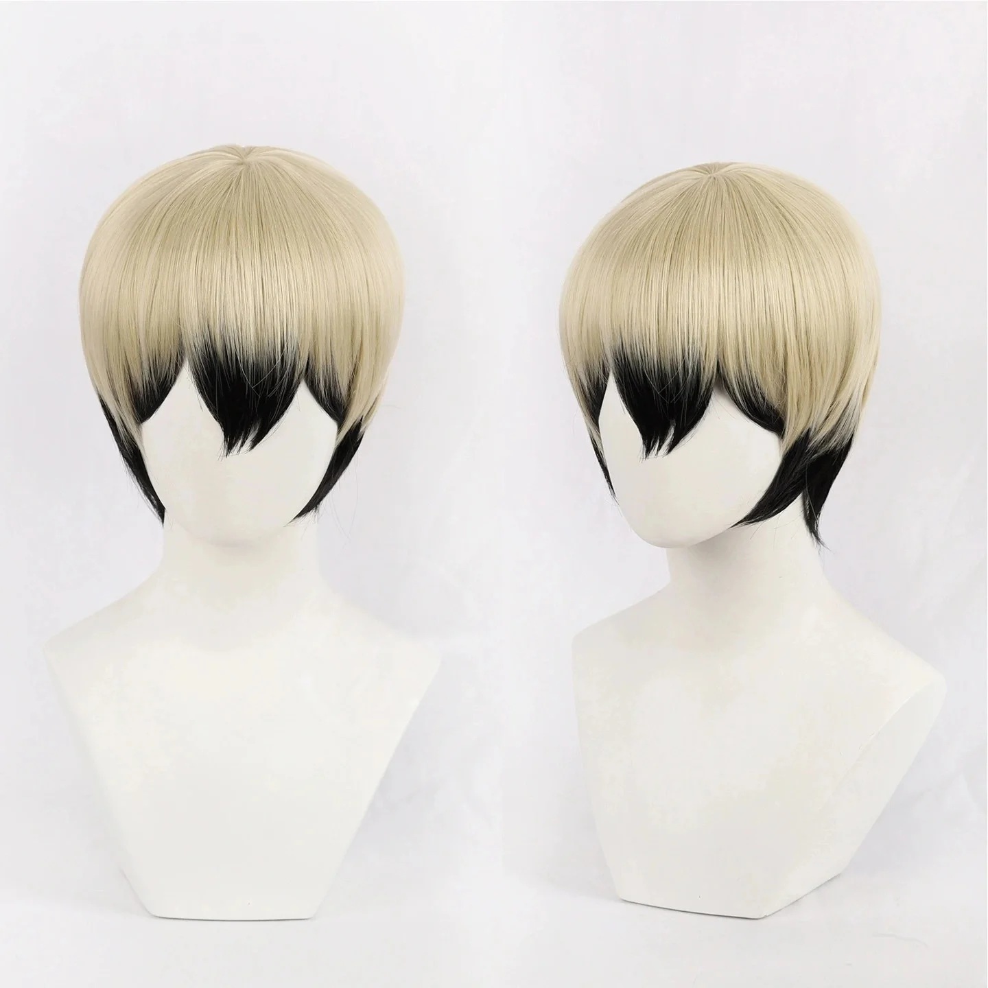 Zenin Naoya Cosplay Perücke 30 cm Perücken für Männer Anime Cosplay Perücke Hitzebeständige Kunsthaar Halloween Weihnachten