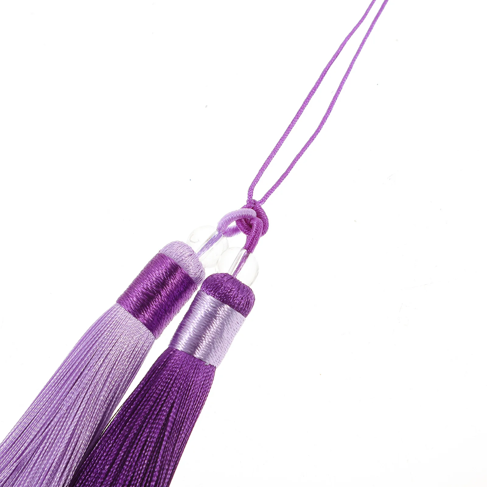 

Chinese Knot Tassel DIY Pendant Exquisite Workmanship Elegant Look Practical Aesthetic Home Office Decor Tassel Pendant Crafts