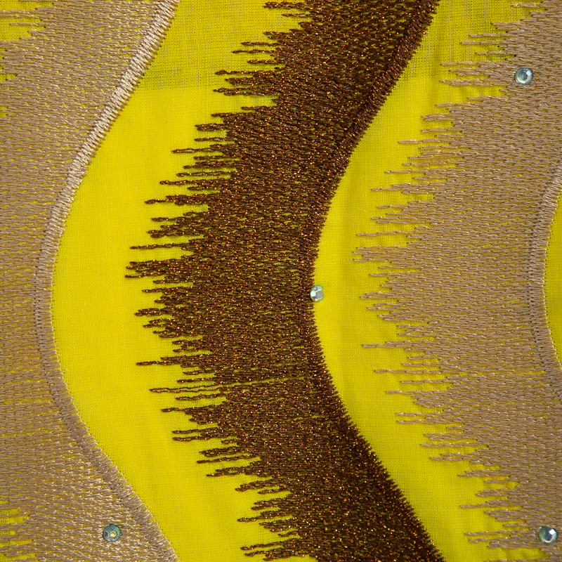 SJD الدانتيل السويسري Volie أقمشة الدانتيل بالحجارة 2023 الفاخرة الأفريقي نسيج القطن الدانتيل للخياطة نيجيريا النساء فساتين الحفلات A3298 #3