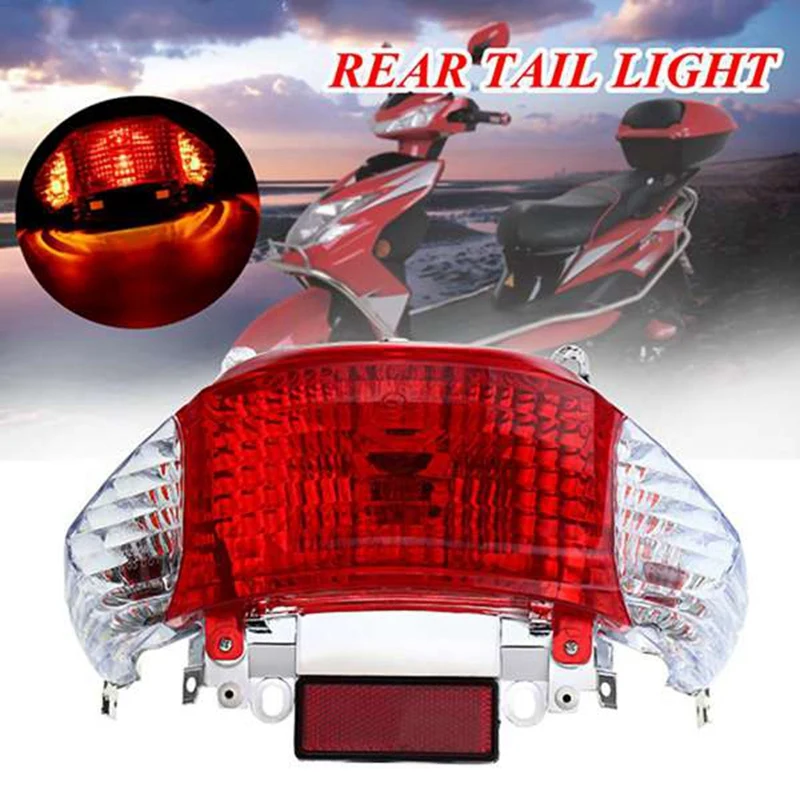 Fanale posteriore per moto per Scooter Gy6 50Cc fanale posteriore a Led indicatore di direzione per Taotao Sunny cinese