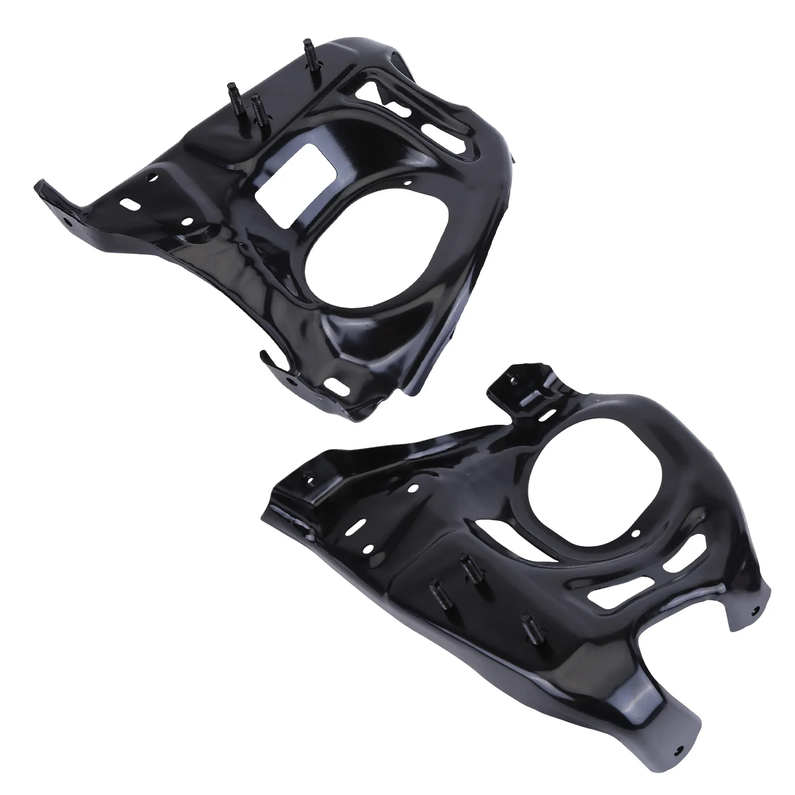 

1Pair Bumper Wing Brackets Guide Front Right/Left Bumper Mounting Bracket Compatible for Tundra 2007-2013 Replaces 521420C030