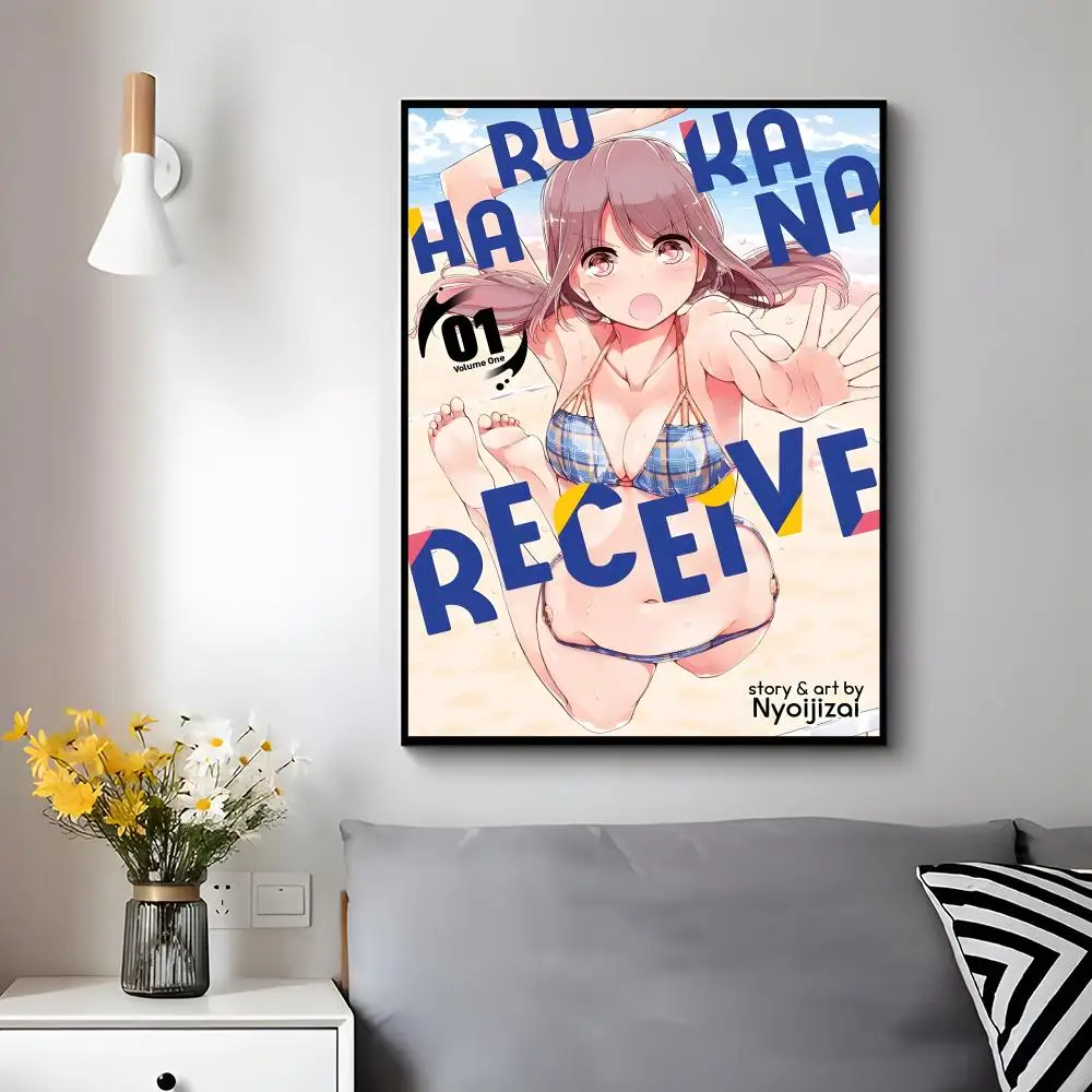 Anime Sport Harukana Receive Poster Trendy Aesthetic Wall Decor for Dorm & Bedroom
