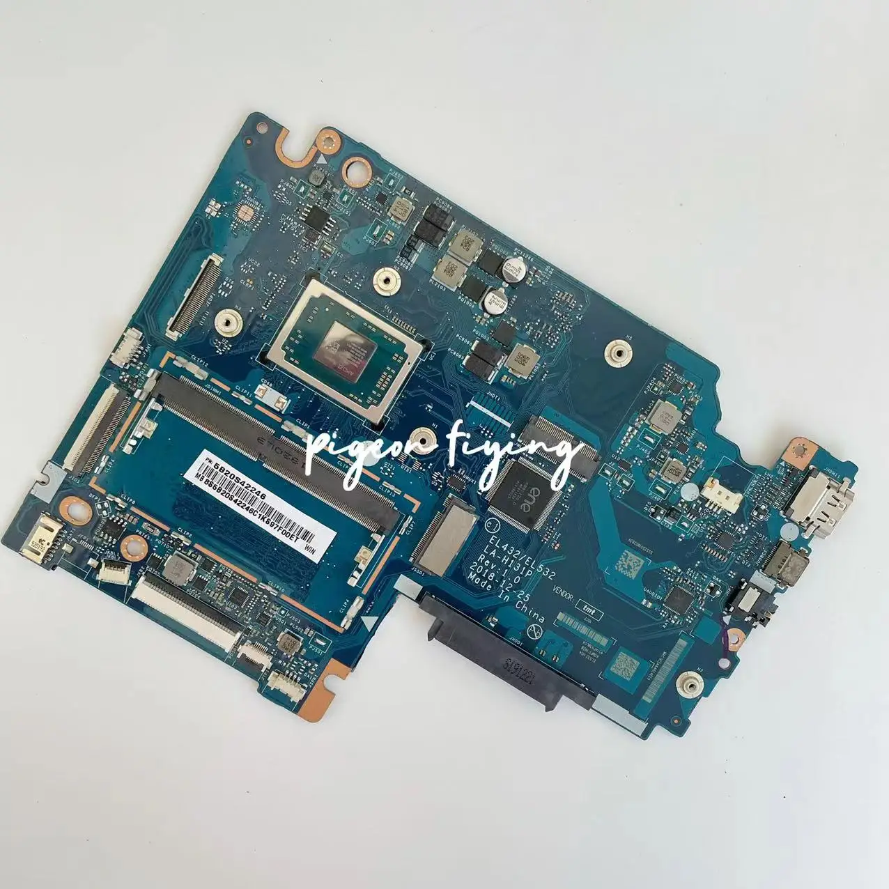 Imagem -04 - para Lenovo Ideapad S34015api Computador Portátil Placa-mãe Cpu: R33200ur5-3500ur7-3700u Ram: 4g La-h131p Mainboard 100 Teste ok