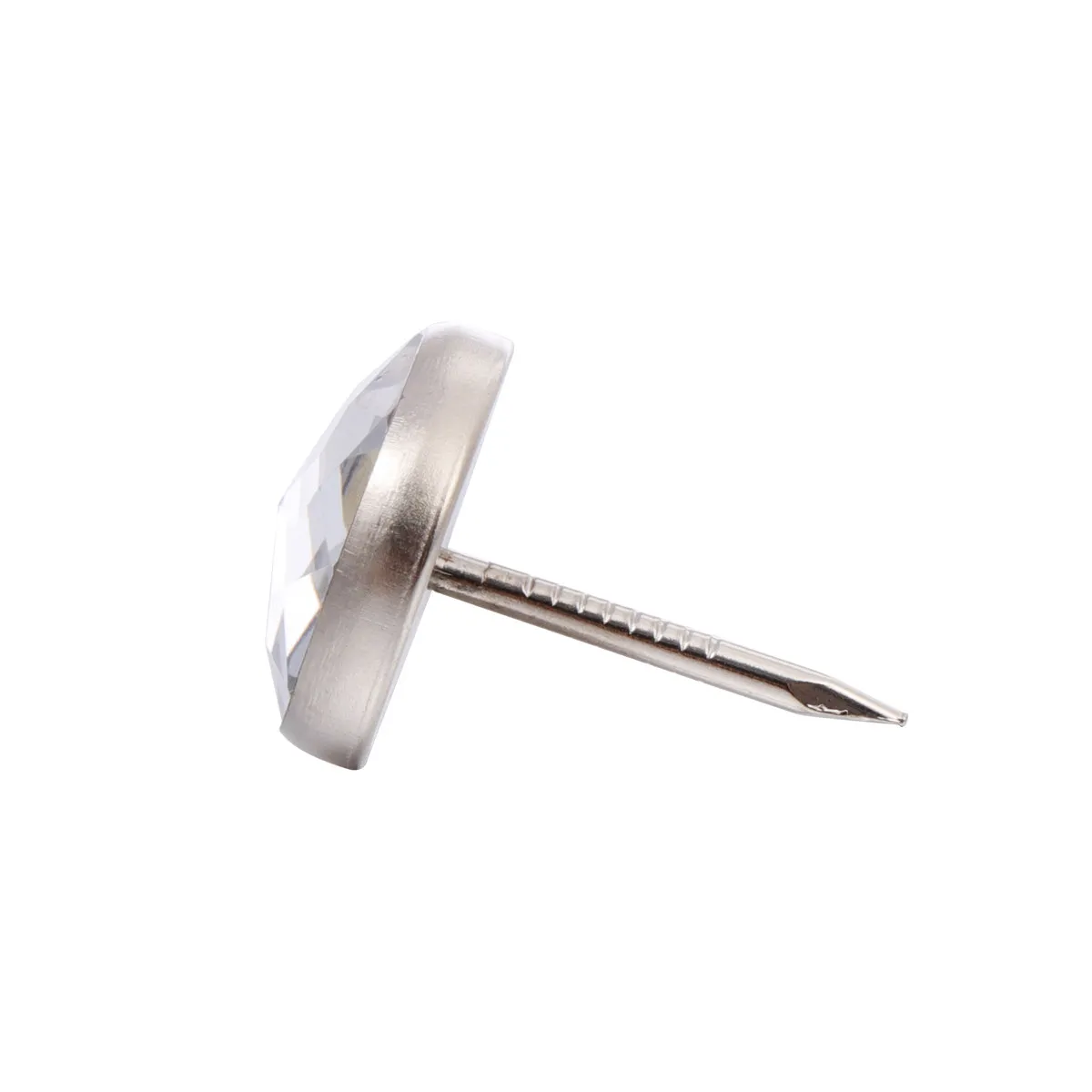 30 Pcs Decor Sofa Button Decorative Furniture Tacks Crystal Upholstery Nails White - view 6