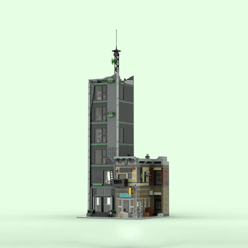 Moc قوالب بناء العنكبوت الكون تعديل عرض الشارع نموذج تكنولوجيا البناء نموذج كتل لعبة البناء الهدايا #6