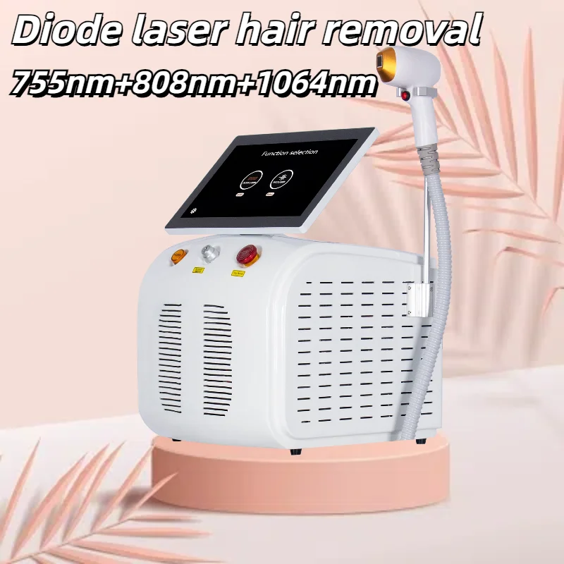 

808NM Diode Laser Hair Removal Machine 3500W Depilation Equipment 755 808 1064 Hair Removal Laser Device Professional For Salon