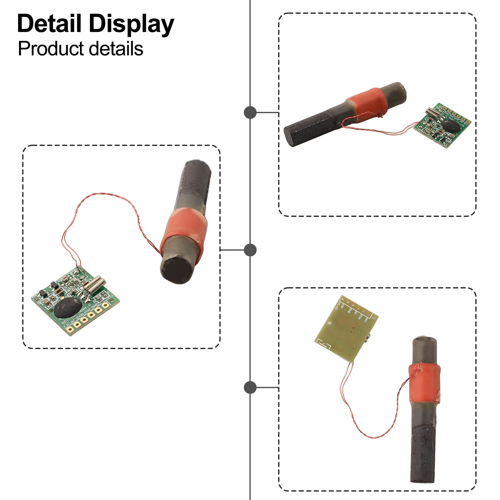 Advanced JJY Receiver Module with Antenna for Reliable 40/60KHz Time Signal Reception for Various Applications