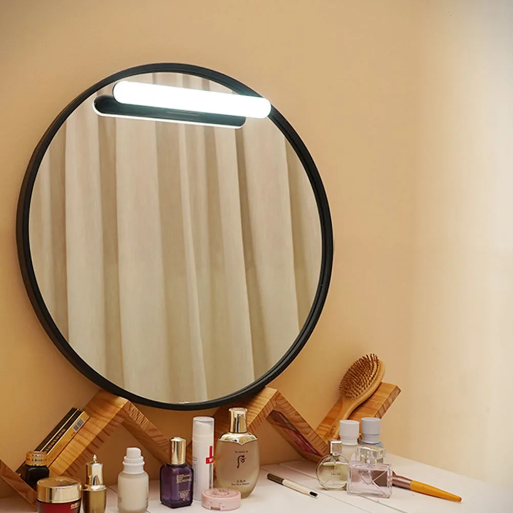 

Vanity Light LED Makeup Lamp Mirror Front Home Beauty Abs Modern Design Durable Material Easy Installation Charging Table Lamp