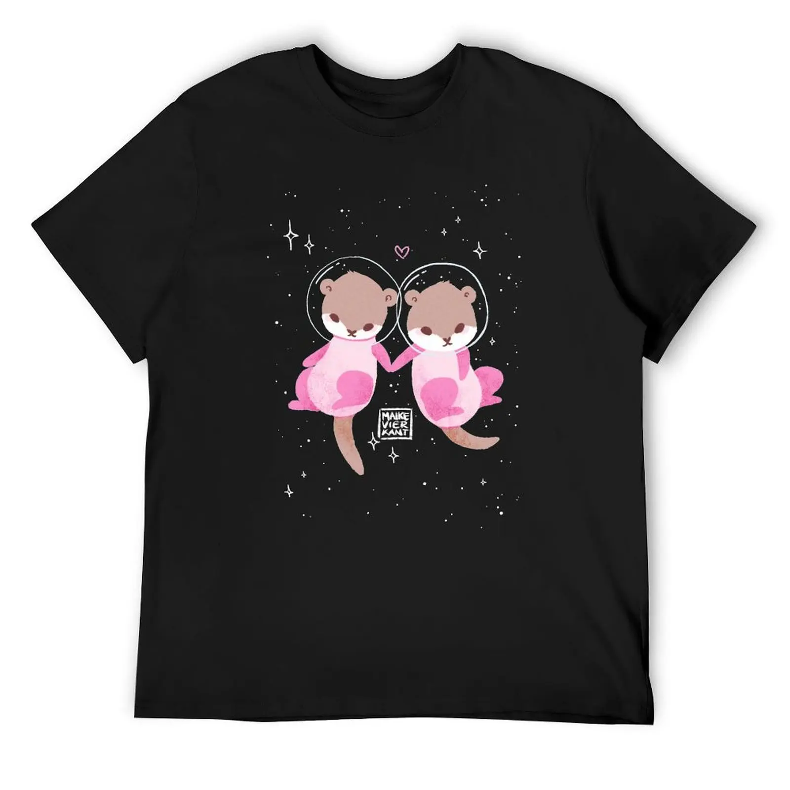 

Space Otters T-Shirt summer tops shirts graphic shirts men