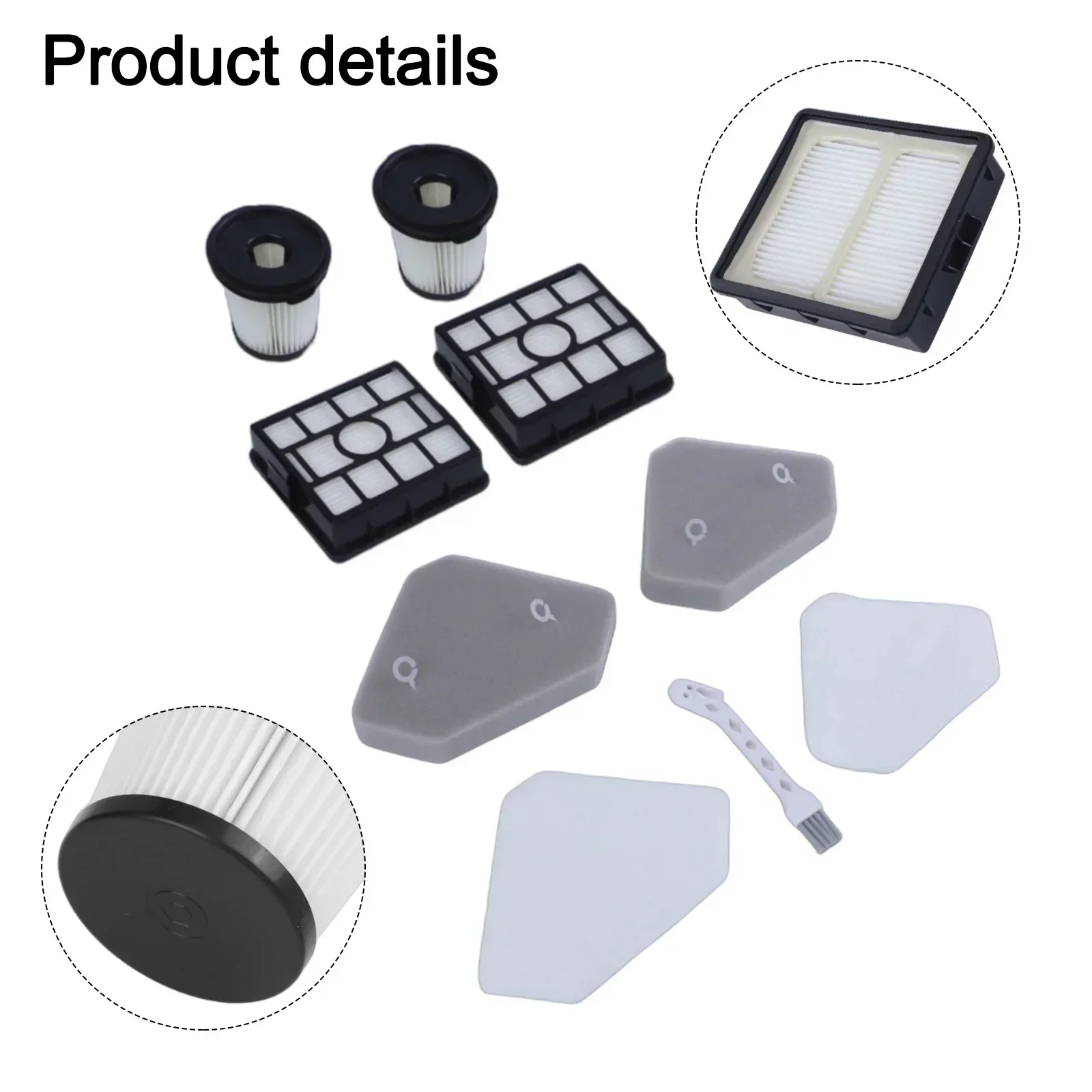 

Сменные фильтры для пылесосов Shark, 2 шт., для ручных пылесосов и систем автоматической очистки, совместимые с моделями BU3523, 351 и 3120.