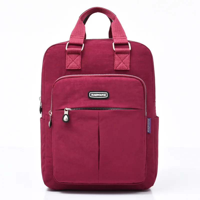 2023 New Women Backpack Waterproof Oxford Casual Travel Bag Fashion School Backpack for Teenage Girls 14 Inch Laptop Backpack