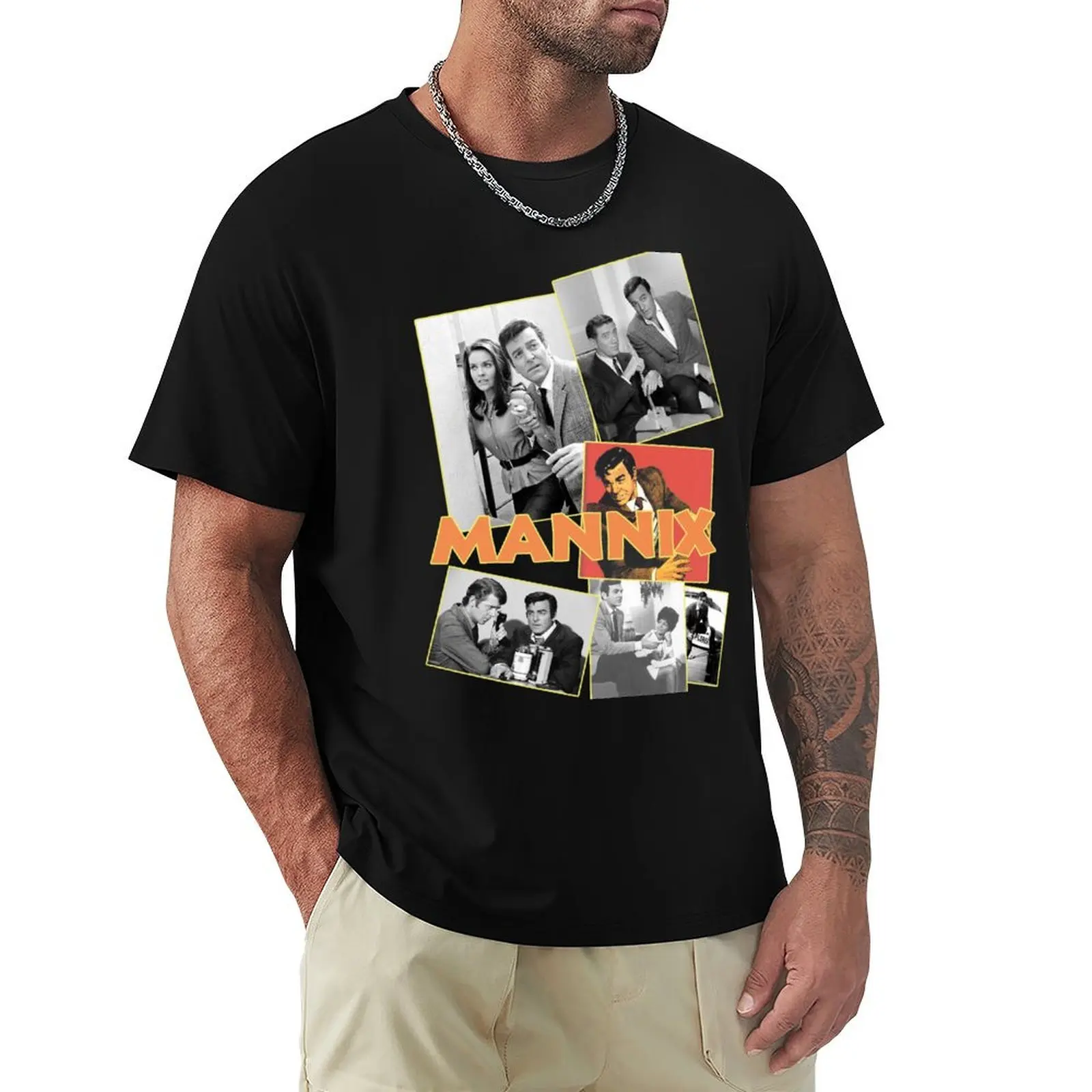 Private detective Joe Mannix T-Shirt t shirts for man graphic vintage T-Shirt