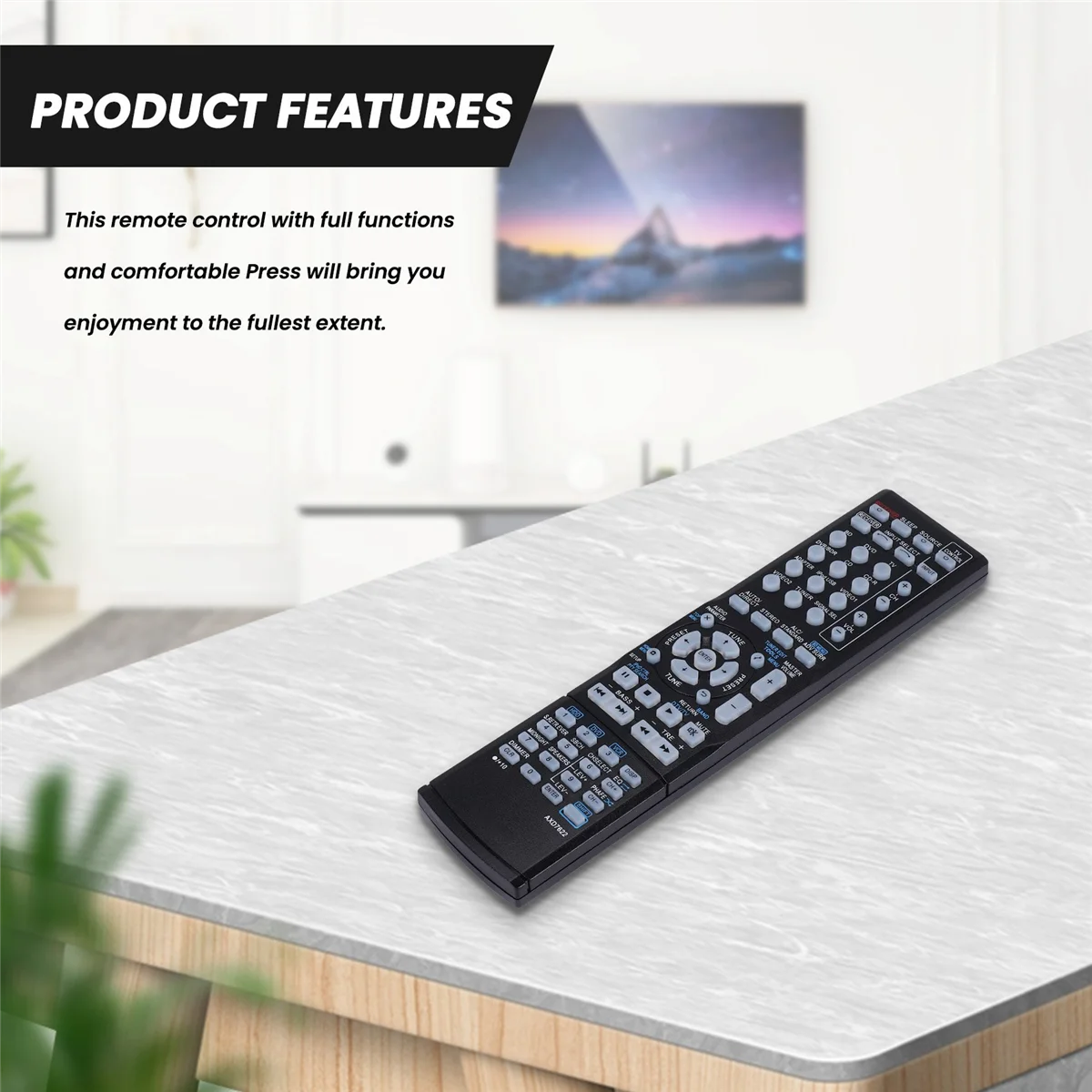 Pro Axd7622 Replace Remote Control For Pioneer Av Receiver Htp-071 Vsx-321-K-P