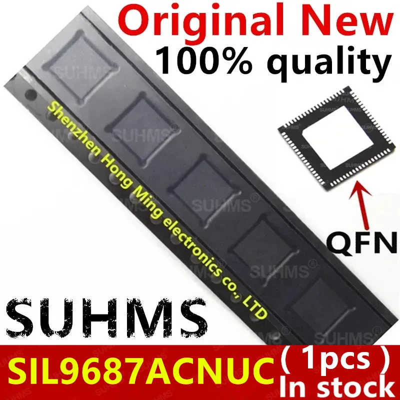 (1piece)100% New SIL9687ACNUC SII9687ACNUC QFN-76 Chipset