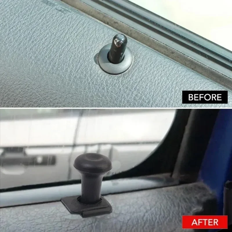 Car Door Lock Pins Plastic Door Lock Latch Automotive Replaceable Accessories for Golf Mk2 Mk3 Jetta 2 3 Scirocco Passat B2 Polo
