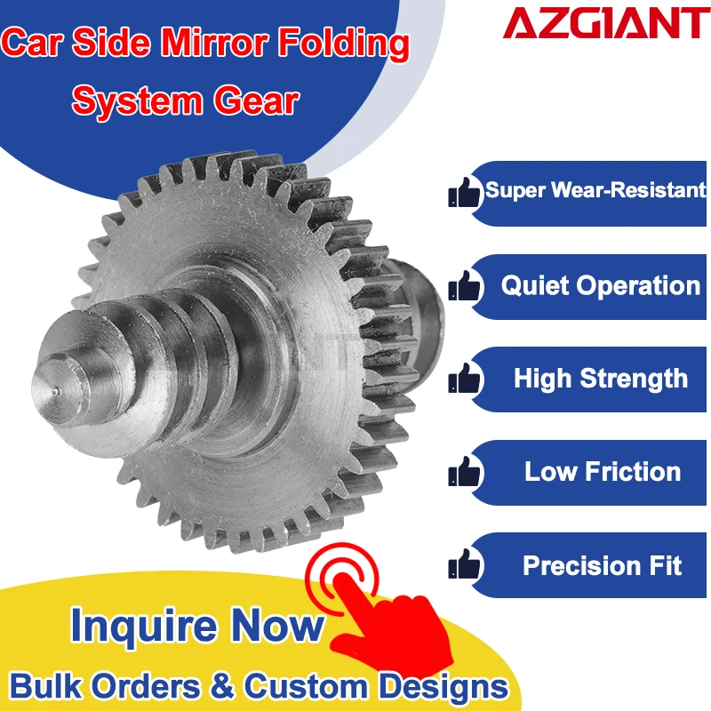 

Azgiant New Gear accessories Car Wing Mirror Folding Core Motor Gear For Volvo S60/V40 D2 MK2 V60 MK1 V40CC C30 Pass Car parts