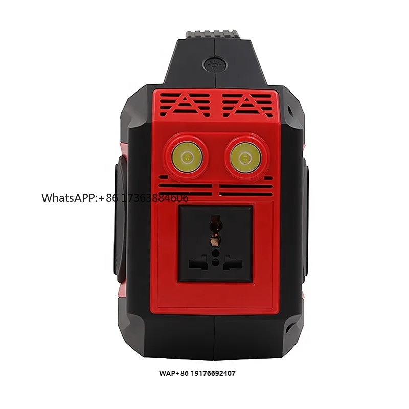 

500W Emergency Portable Power Station 110V 220V QC3.0 Charge Portable Rechargeable Generator Battery Power Station for Car