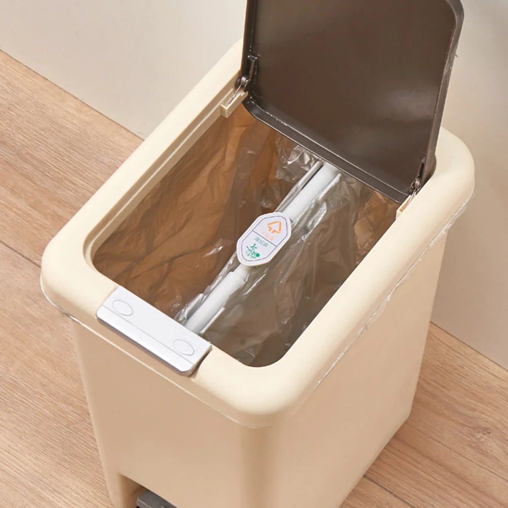 

Retractable Garbage Sorting Clamp Tool Detachable Clip Kitchen Trash Can Dry Wet Waste Separation Home Trash Bin Organizer