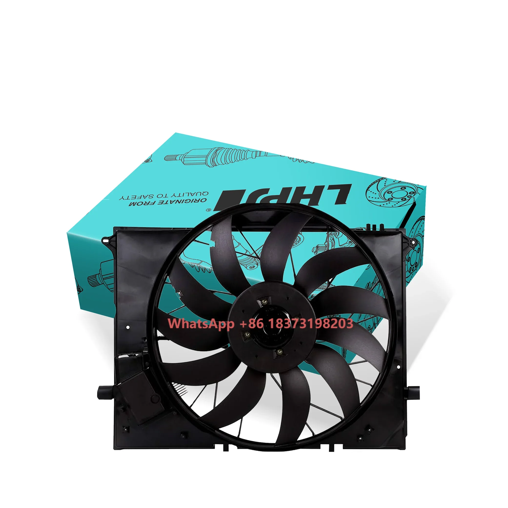 

LHPJ 2205000293 A2205000293 Radiator Fan for W220 850W Car Engine Radiator Cooling Fan