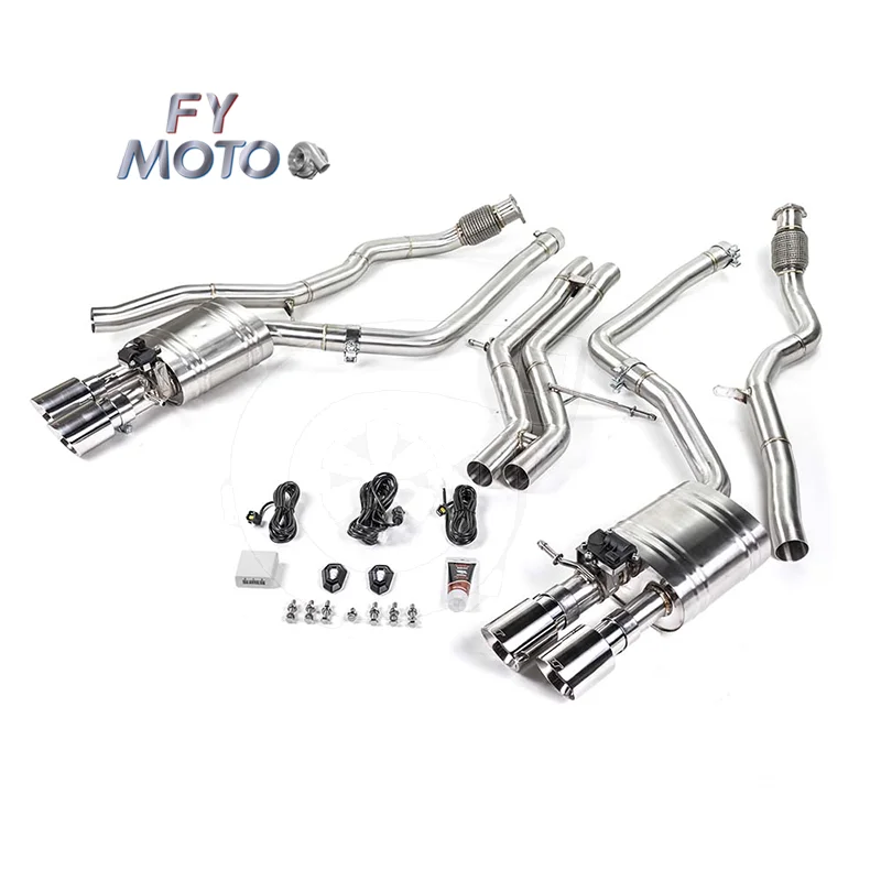 

For Audi S4 S5 B8 Stainless Steel Valvetronic Exhaust System