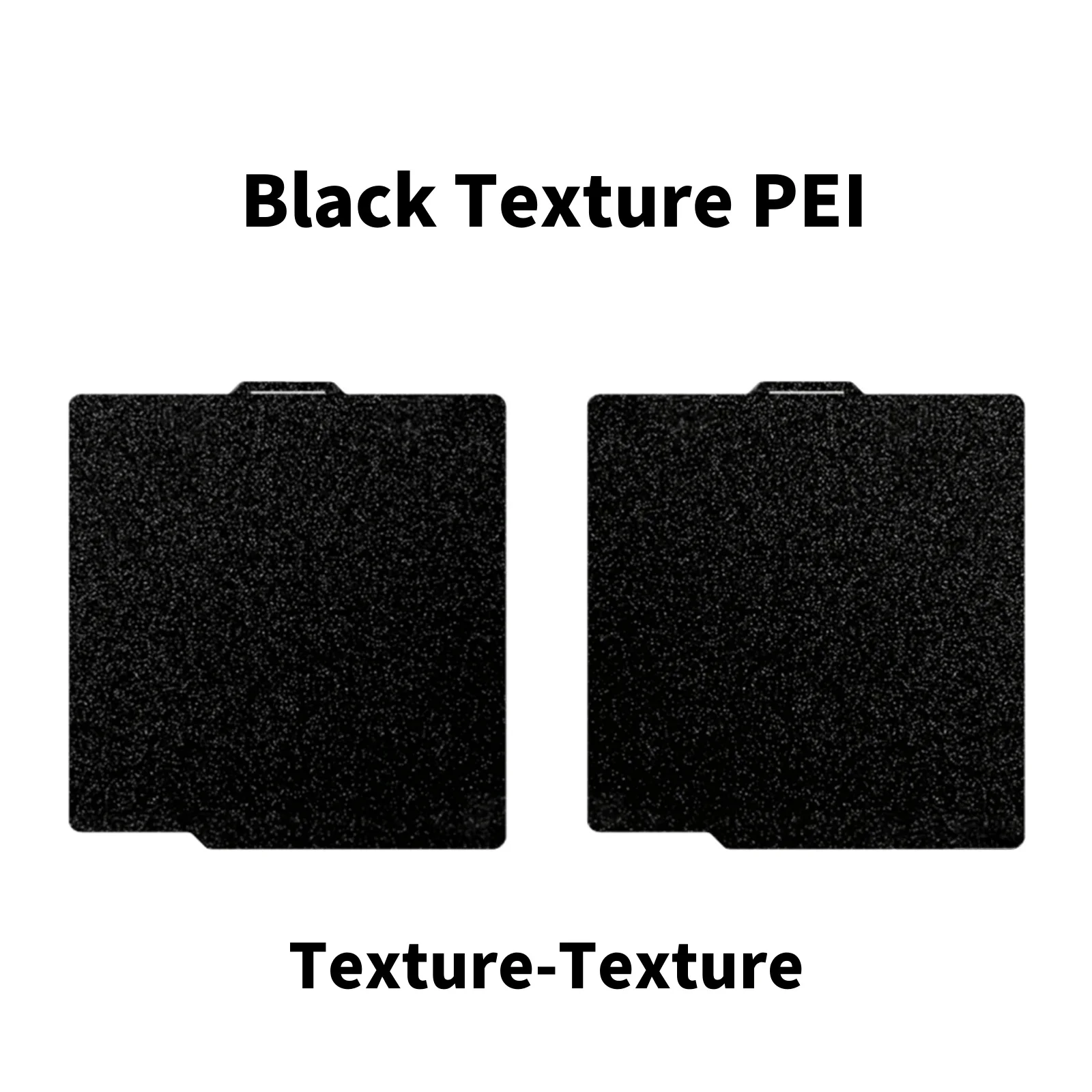 Bambu Lab X2D Druckplatte: Glatte Carbon-PET-PEI-Texturplatte für X2D Upgrade, Bambu Lab X2D Bamboo P2S 3D-Druckerteile