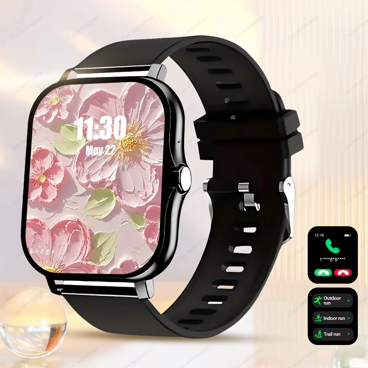 Smartwatch Watches Wallpaper - Reloj inteligente con pantalla táctil completa